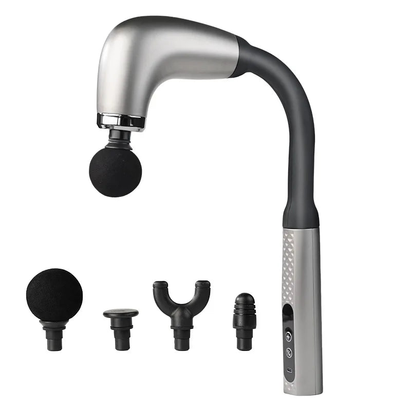 スマートファシアガン 電動マッサージガン 筋膜リリース 多段階調節 ハンドヘルド 全身対応