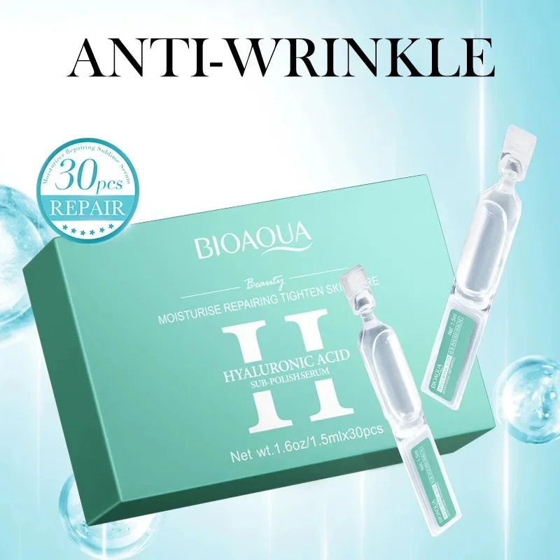 BIOAQUA レチノール×ビタミンC 30包セット ヒアルロン酸配合 毛穴引き締め・ハリ肌 フェイスセラム