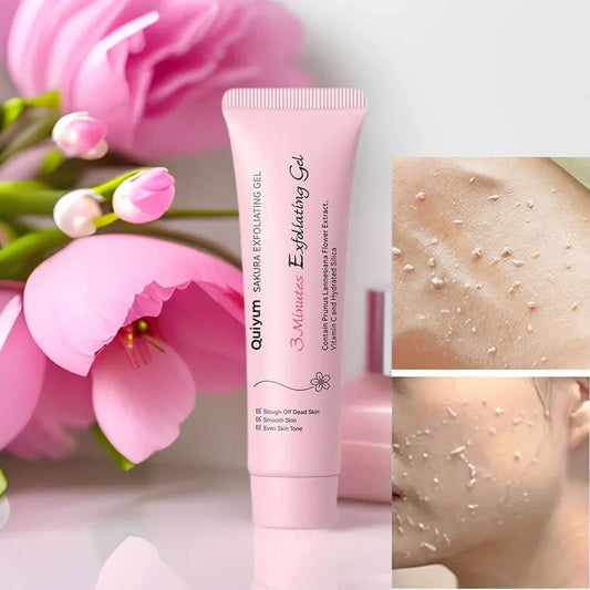 桜エキス配合 ピーリングジェル 顔・ボディ用 角質除去 毛穴ケア 深層クレンジング 保湿