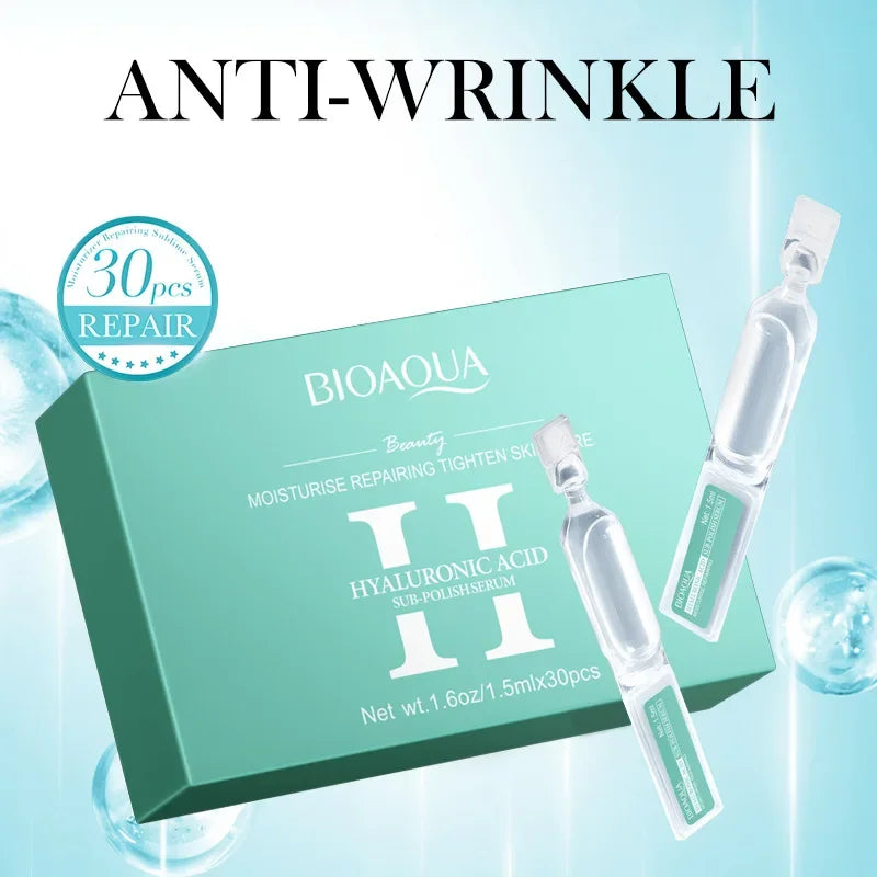 BIOAQUA レチノール×ビタミンC 30包セット ヒアルロン酸配合 毛穴引き締め・ハリ肌 フェイスセラム