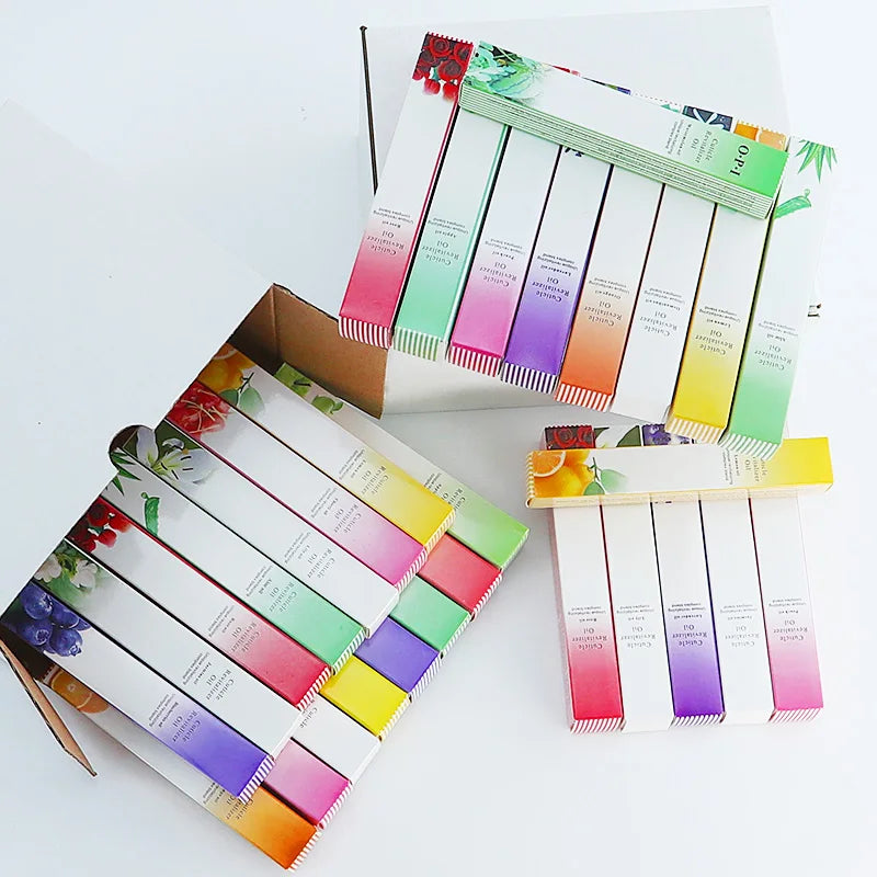 【40本セット】キューティクルオイルペン 15種の香り ネイルケア 甘皮補修 保湿 マニキュアトリートメント